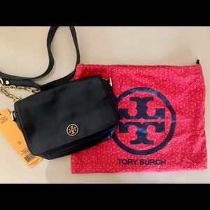 Tory Burch Robinson Adjustable Chain Mini Bag - Black
